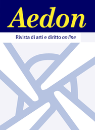 Copertina del fascicolo 1/2023 from journal Aedon